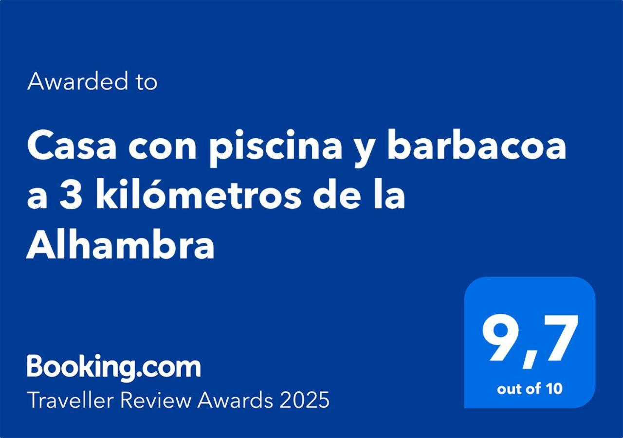 Casa Con Piscina Y Barbacoa A 3 Kilometros De La Alhambra Villa Huetor Vega Ngoại thất bức ảnh