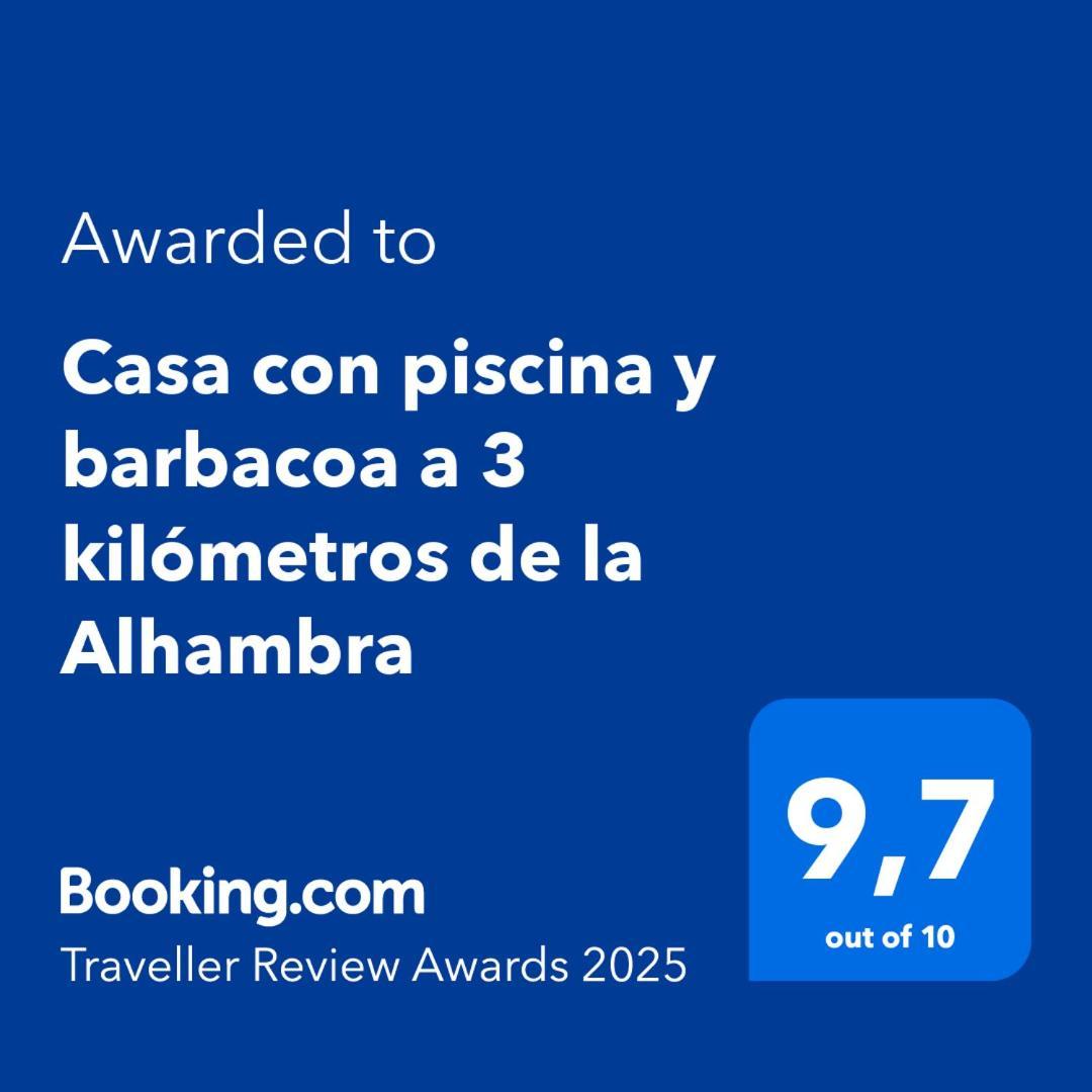 Casa Con Piscina Y Barbacoa A 3 Kilometros De La Alhambra Villa Huetor Vega Ngoại thất bức ảnh